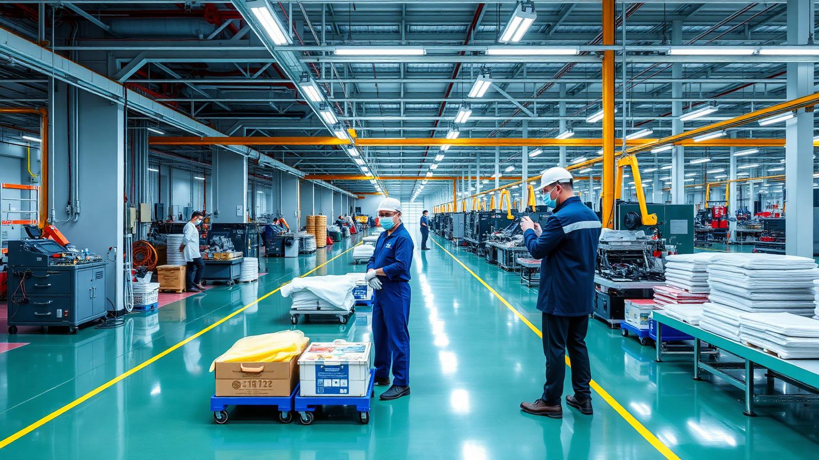 PPE manufacturing facility
